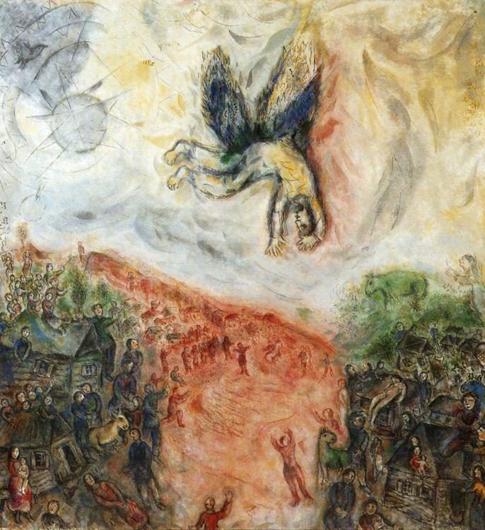 Marc Chagall The Fall of Icarus